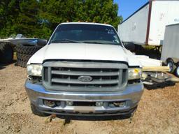 2002 Ford F550 Cab and Chassis