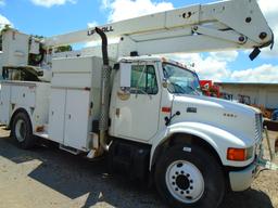 2001 International 4900 Bucket Truck