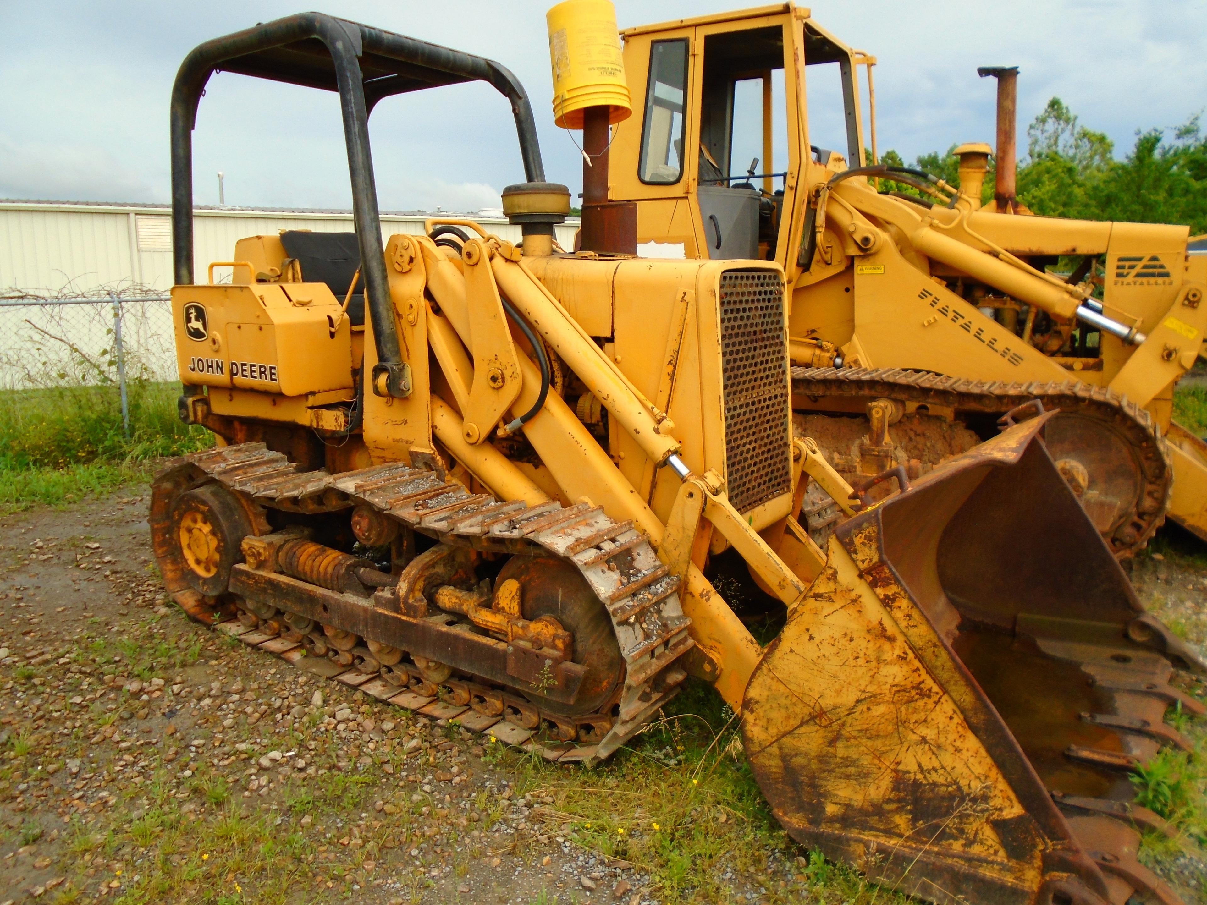 John Deere 550  Crawler Loader