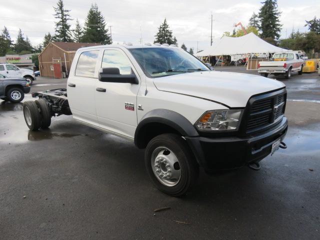 2012 RAM 4500 CREW CAB 4X4 CAB & CHASSIS