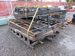 6' X 24' WOOD/STEEL HEAVY DUTY FOLDING RAMPS