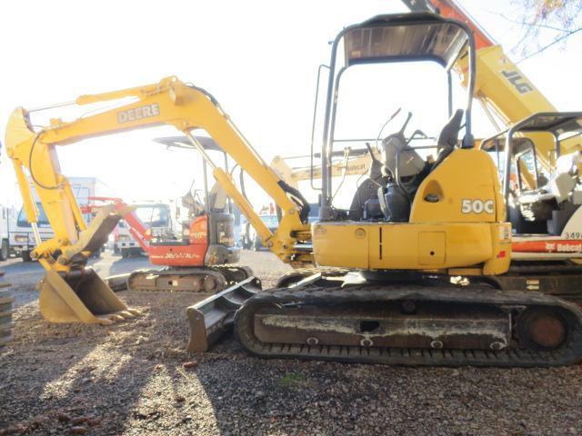 2004 JOHN DEERE 50C ZTS HYDRAULIC MINI EXCAVATOR