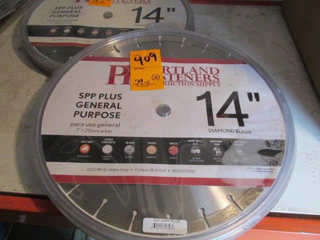 (5) 14'' SPP GENERAL PURPOSE DIAMOND BLADES