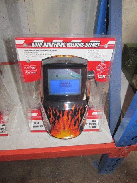 SOLAR POWERED WELDING HELMET