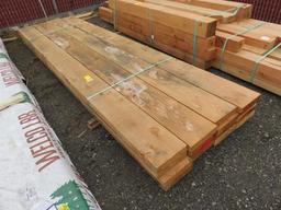 (16) 3'' X 12'' X 14' WOOD BEAMS