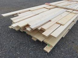 ASSORTED SIZE & LENGTH PINE BOARDS