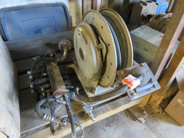 HOSE REEL AND HYDRAULIC DISTRIBUTION