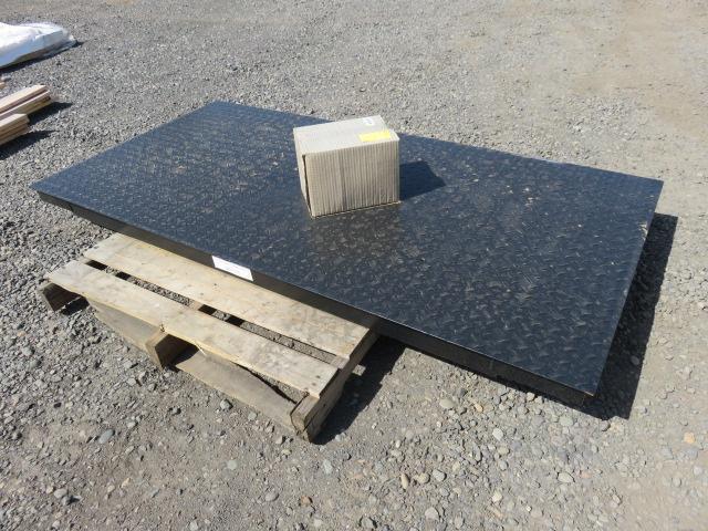 10 TON DIGITAL FLOOR SCALE (78"W PLATFORM)