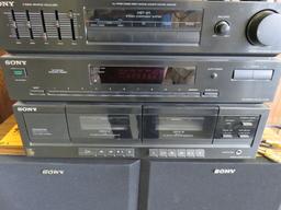 SONY HST-211 STEREO COMPONENT SYSTEM