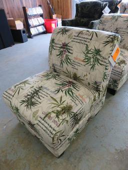 HEMP (LIGHT) ARMLESS SMOKING CHAIR (MICROFIBER)