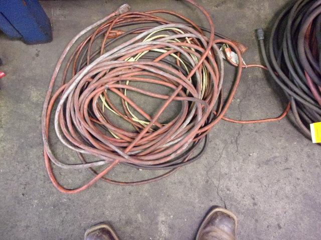 ASSORTED EXTENSION CORDS