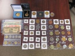 ASSORTED COLLECTABLE COINS