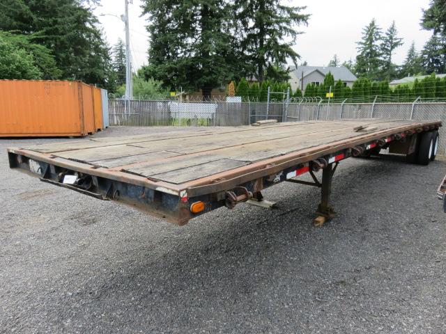 (YEAR, MAKE & MODEL COMING SOON) 7'7" X 42' FLATBED TRAILER