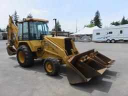 JOHN DEERE 410B TURBO 4X4 EXTENDAHOE LOADER BACKHOE