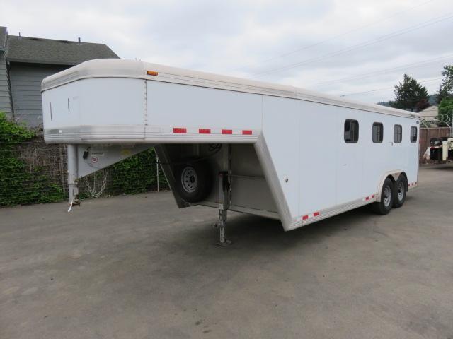 2006 CIMARRON NORSTAR GOOSENECK STOCK TRAILER