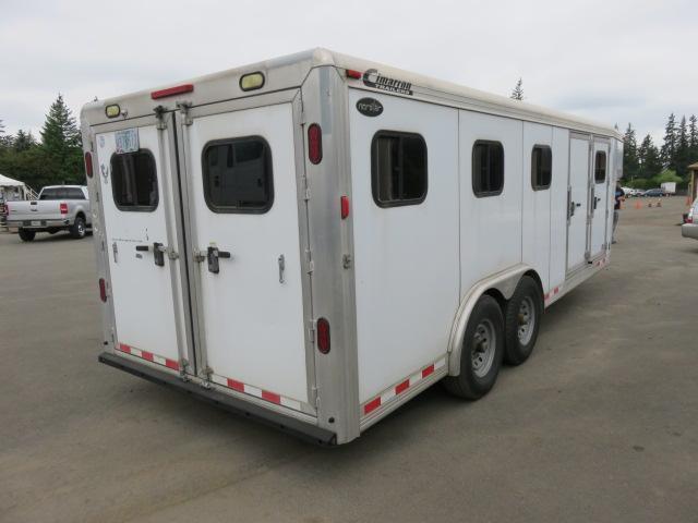 2006 CIMARRON NORSTAR GOOSENECK STOCK TRAILER