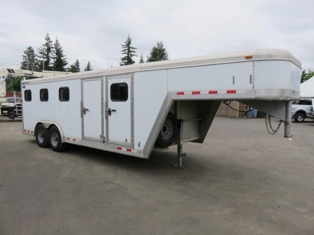 2006 CIMARRON NORSTAR GOOSENECK STOCK TRAILER