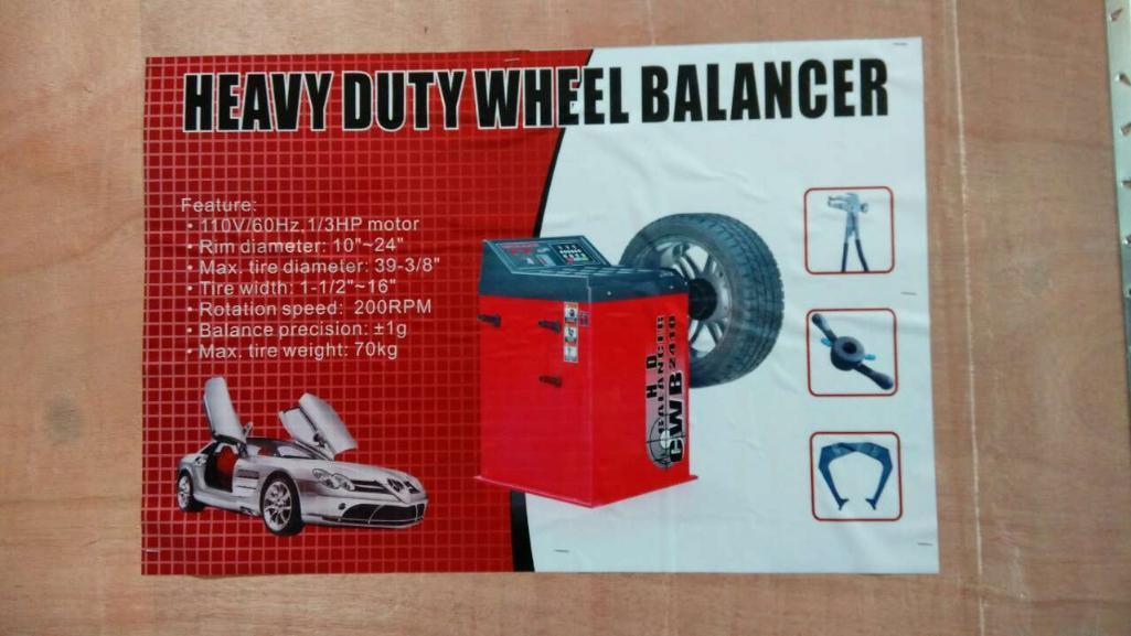 HEAVY DUTY WHEEL BALANCER