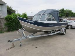 1988 KOFFLER 20' ALUMINUM FISHING BOAT