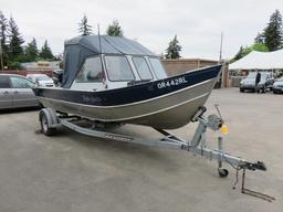 1988 KOFFLER 20' ALUMINUM FISHING BOAT