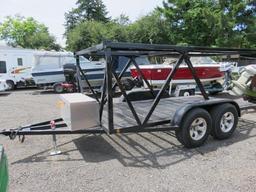 2004 ASSEMBLED TANDEM AXLE SANDRAIL/ATV STACKER TRAILER