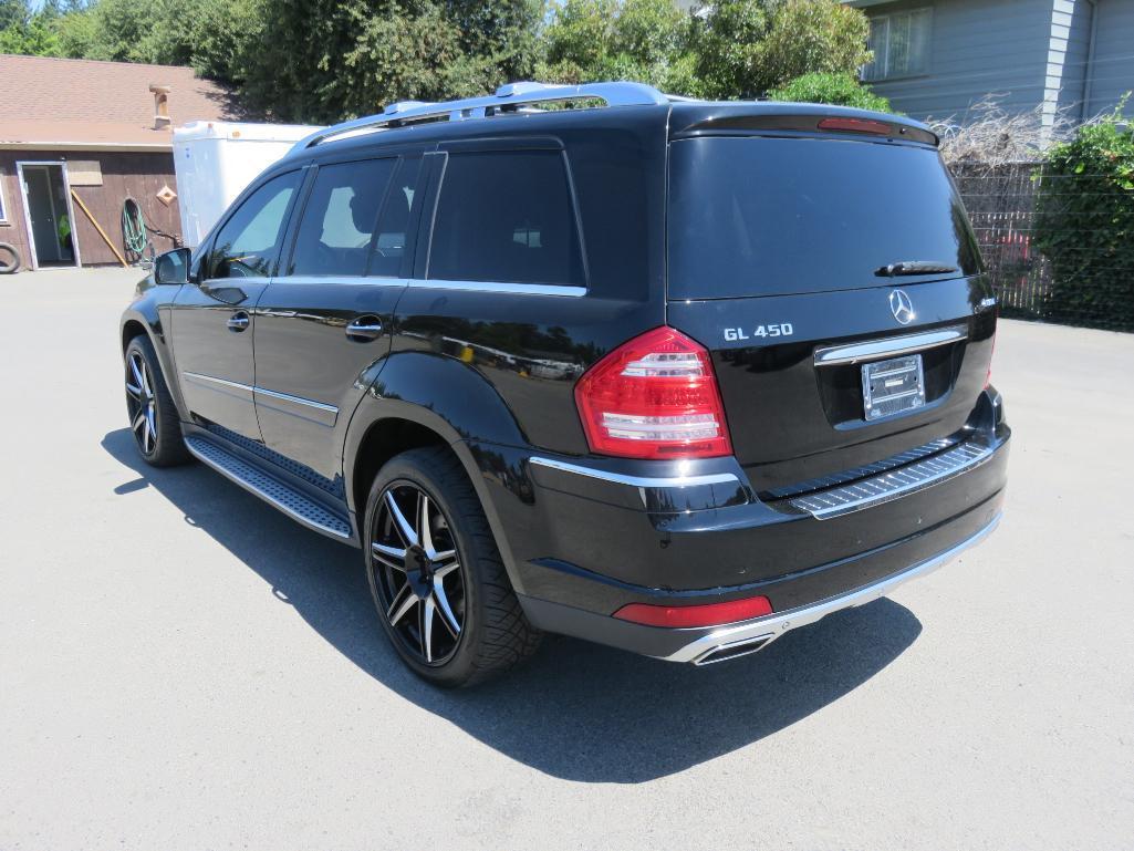 2012 MERCEDES-BENZ GL450 *GOVERNMENT CERTIFICATE TO OBTAIN TITLE