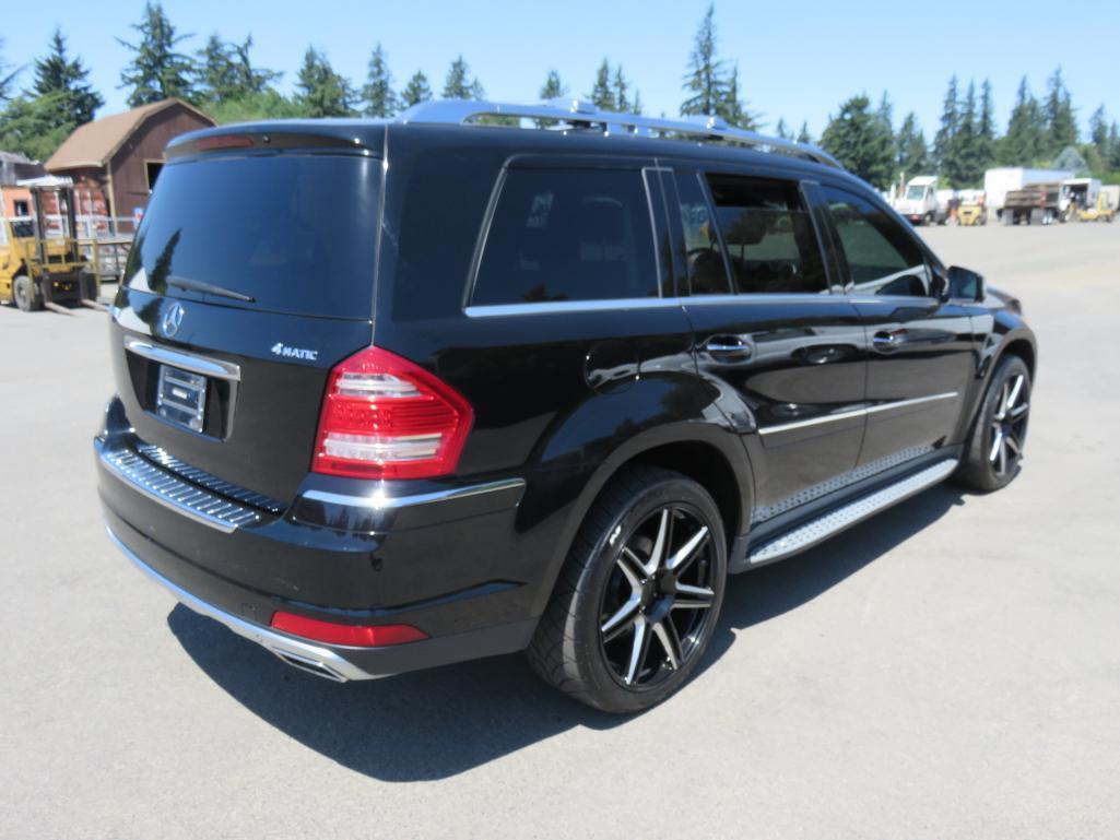 2012 MERCEDES-BENZ GL450 *GOVERNMENT CERTIFICATE TO OBTAIN TITLE