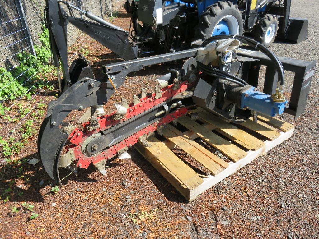 TMG 900/200 INDUSTRIAL SKID STEER TRENCHER ATTACHMENT