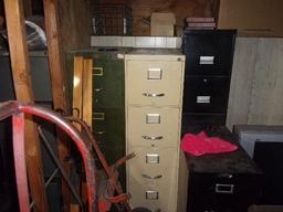 APPROXIMATELY (12) METAL FILE CABINETS