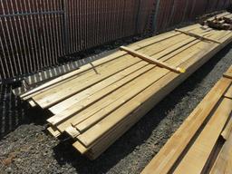 ASSORTED SIZE & LENGTH CEDAR TONGUE & GROOVE