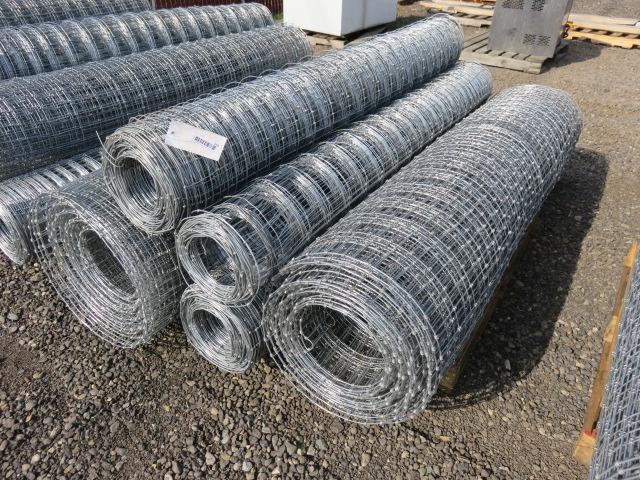 (5) ROLLS 6' FIELD FENCING