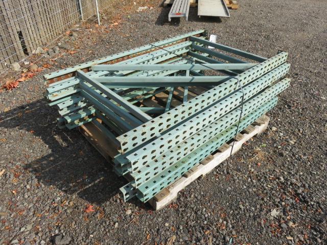 (7) PALLET RACKING UP-RIGHTS 60'' X 34''