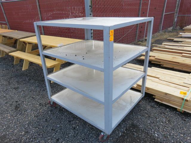 4 SHELF ROLLING CART (48" X 40")