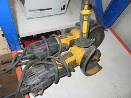 (2) DEWALT D28144N CORDED ANGLE GRINDERS