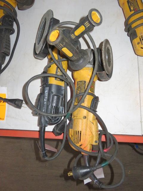 (2) DEWALT D28144N CORDED ANGLE GRINDERS