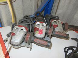 (3) METABO CORDED ANGLE GRINDERS