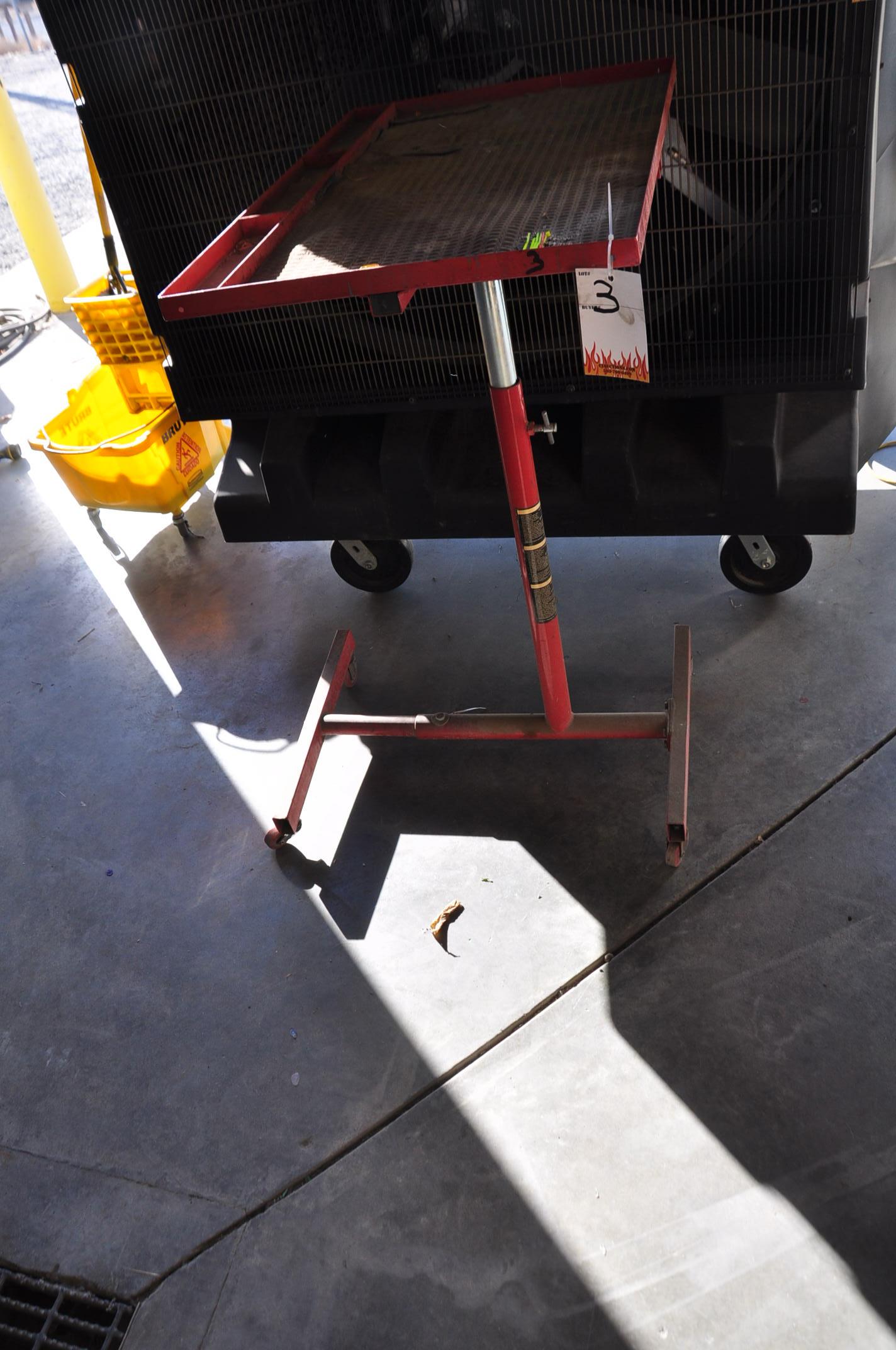 SHOP ADJUSTABLE HEIGHT TOOL CART