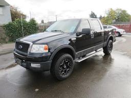 2004 FORD F-150 LARIAT CREW CAB PICKUP