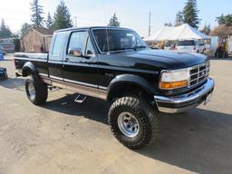 1996 FORD F-150 EXTENDED CAB PICKUP