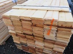 PALLET OF APPOXIMATELY 270 6' X 35'' PINE TONGUE & GROOVE BOARDS