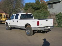 2006 FORD F250 SUPER DUTY EXTENDED CAB PICKUP