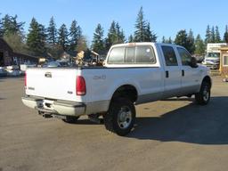 2006 FORD F250 SUPER DUTY EXTENDED CAB PICKUP