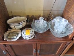 ASSORTED GLASSWARE