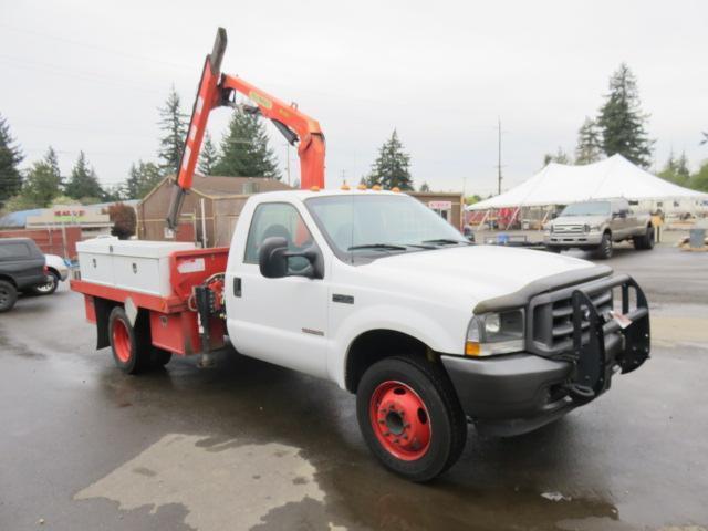 2003 FORD F450 XL CRANE TRUCK