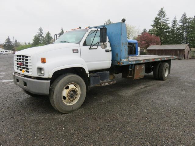 2002 GMC C6500 FLATBED *NON RUNNING - TURNS OVER BUT WILL NOT FIRE