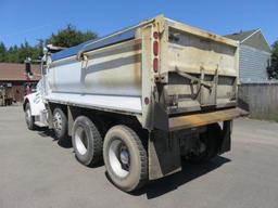 2001 PETERBILT 330 13-15 YARD 4 AXLE AIR DUMP TRUCK