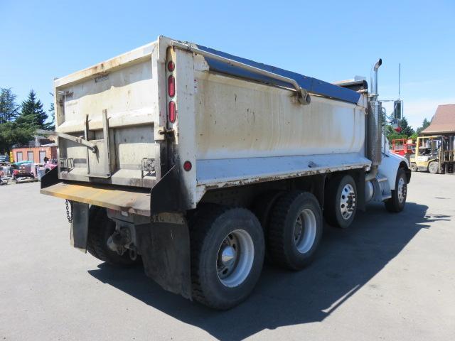 2001 PETERBILT 330 13-15 YARD 4 AXLE AIR DUMP TRUCK