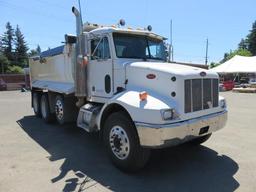 2001 PETERBILT 330 13-15 YARD 4 AXLE AIR DUMP TRUCK