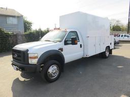 2008 FORD F550 SERVICE TRUCK