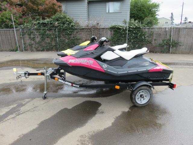 (2) 2014 SEA-DOO JET SKIS & TRAILER